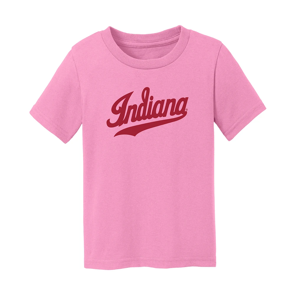 Toddler Chad & Jake Light Indiana Hoosiers Script Logo T-Shirt