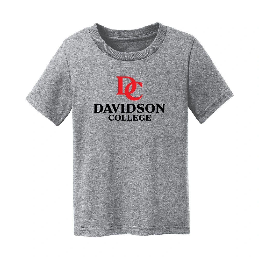 Toddler Chad & Jake Heather Gray Davidson Wildcats Logo T-Shirt