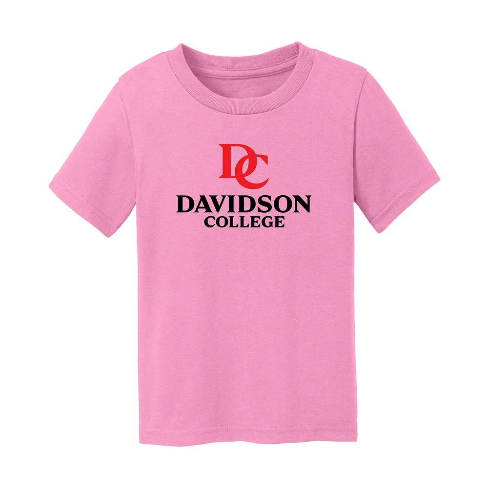 Toddler Chad & Jake Light Pink Davidson Wildcats Logo T-Shirt