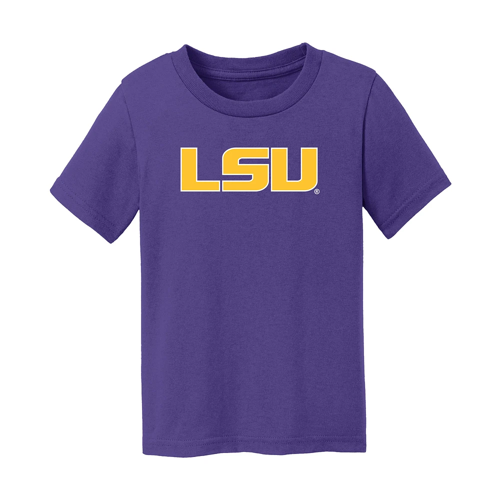 Toddler Chad & Jake Purple LSU Tigers Logo T-Shirt