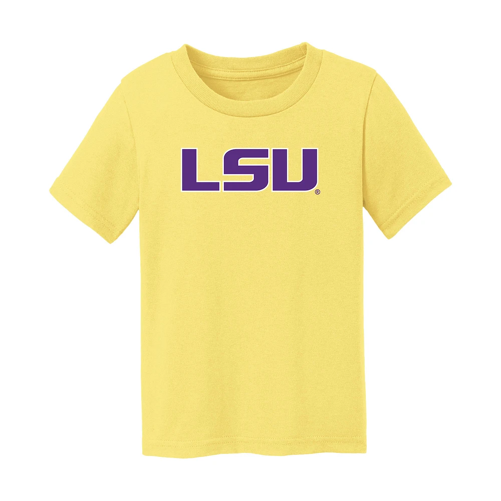 Toddler Chad & Jake Gold LSU Tigers Logo T-Shirt