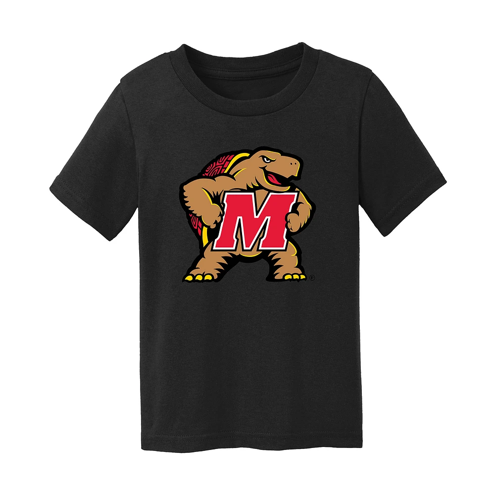 Toddler Chad & Jake Black Maryland Terrapins Mascot T-Shirt