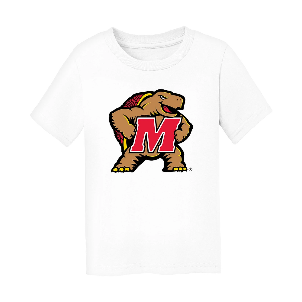Toddler Chad & Jake White Maryland Terrapins Mascot T-Shirt