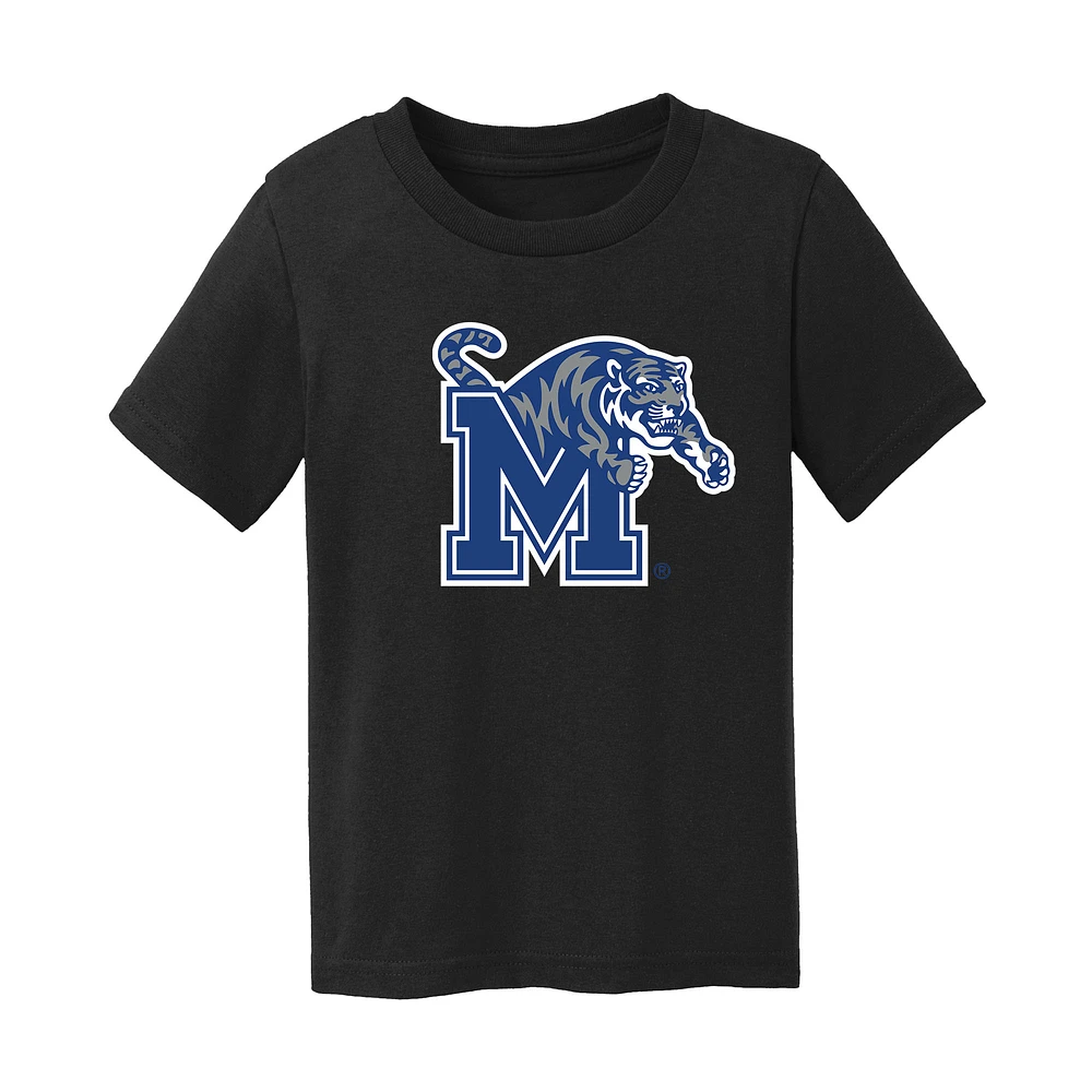 Toddler Chad & Jake Black Memphis Tigers Logo T-Shirt