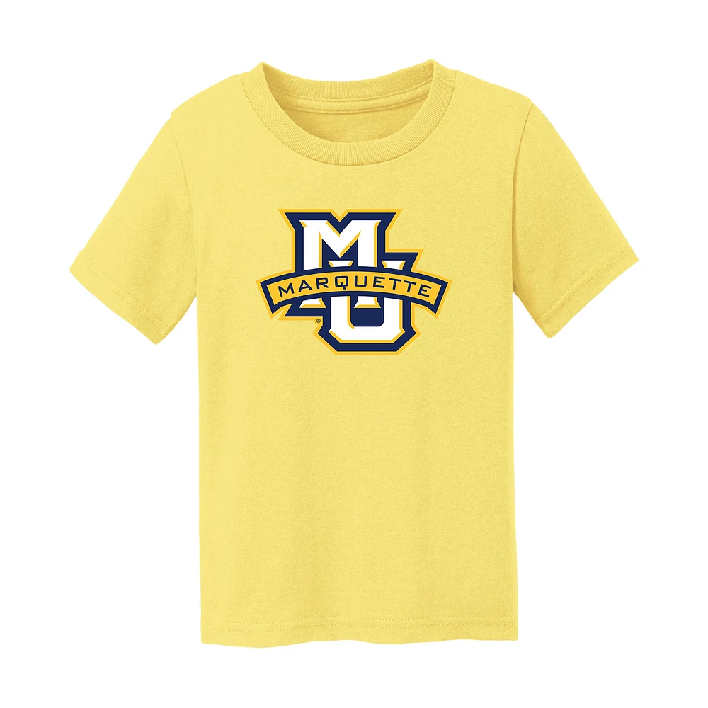 Toddler Chad & Jake Gold Marquette Golden Eagles Logo T-Shirt