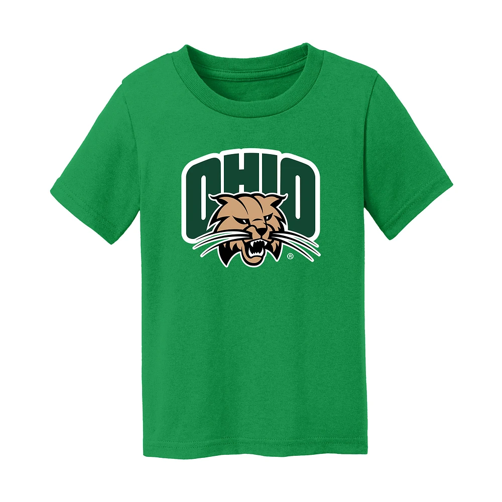 Toddler Chad & Jake Green Ohio Bobcats Logo T-Shirt