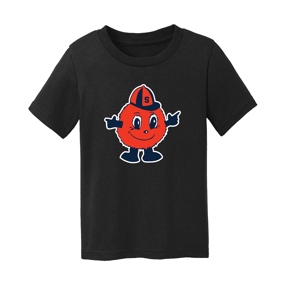 Toddler Chad & Jake Black Syracuse Orange Mascot T-Shirt