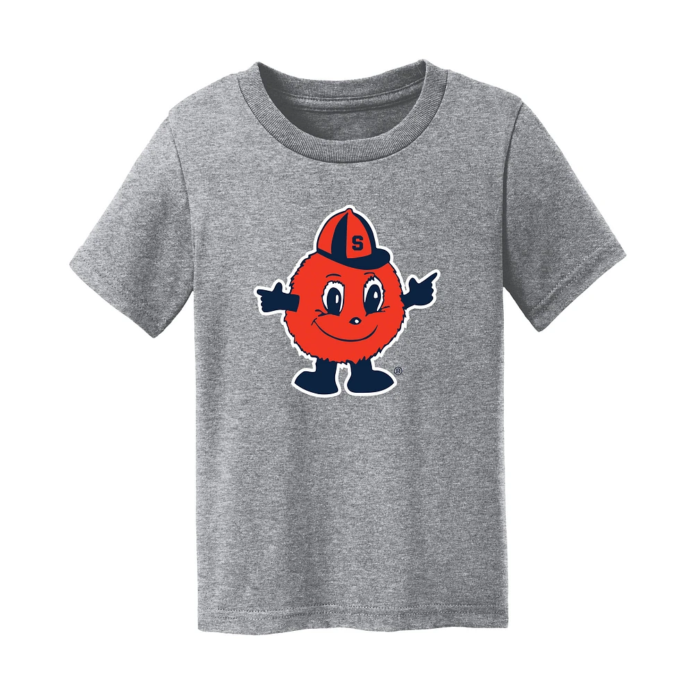 Toddler Chad & Jake Heather Gray Syracuse Orange Mascot T-Shirt