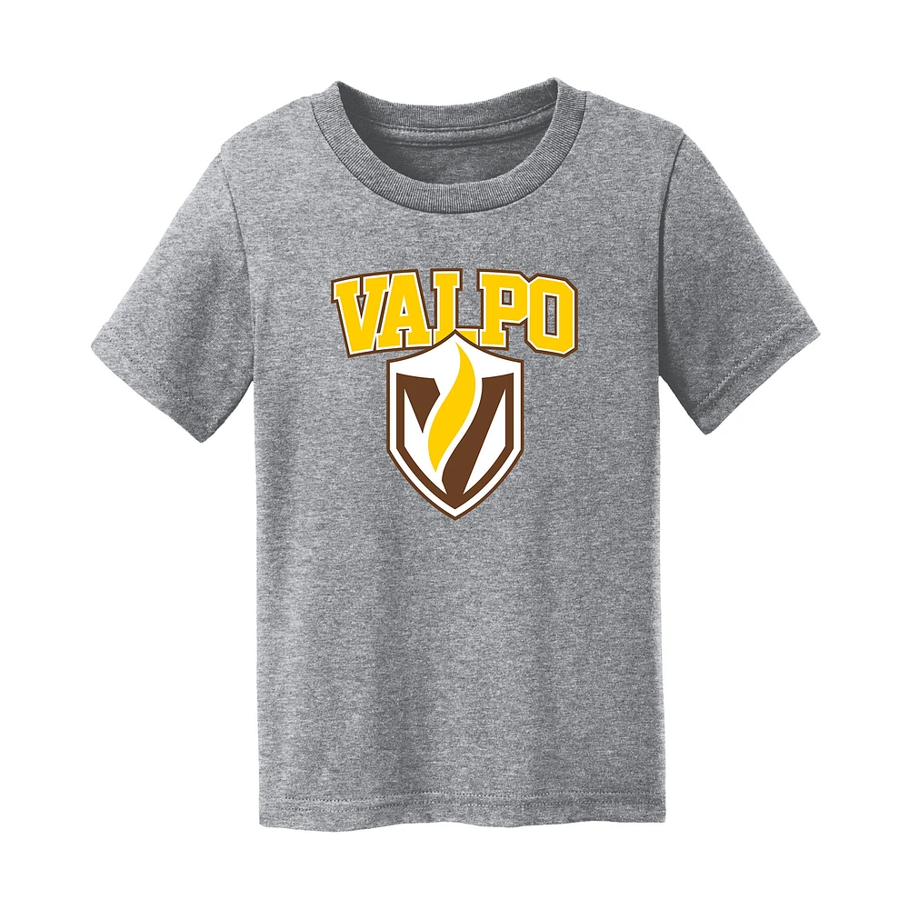 Toddler Chad & Jake Heather Gray Valparaiso University Logo T-Shirt
