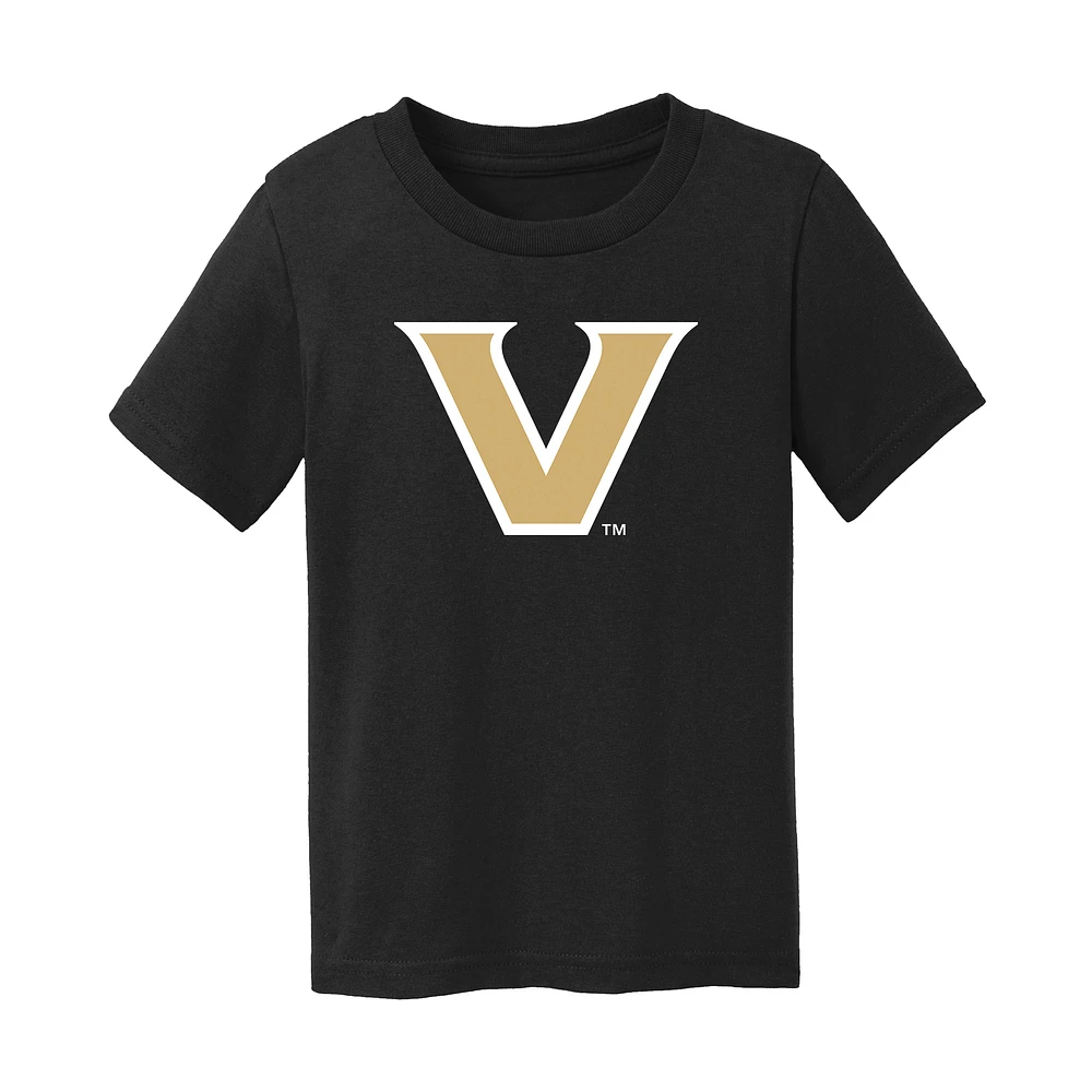 Toddler Chad & Jake Black Vanderbilt Commodores Logo T-Shirt
