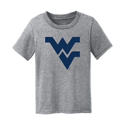 Toddler Chad & Jake Heather Gray West Virginia Mountaineers Logo T-Shirt