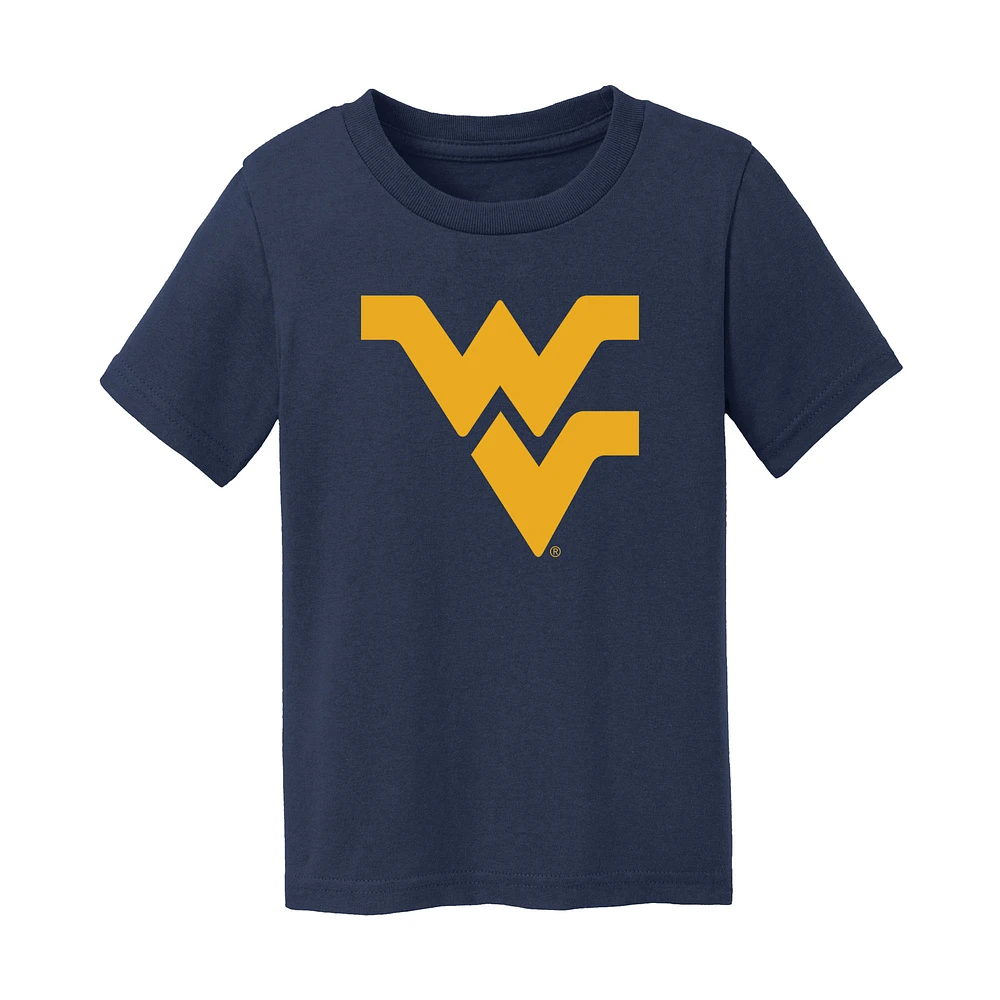 Toddler Chad & Jake Navy West Virginia Mountaineers Logo T-Shirt