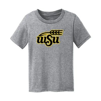 Toddler Chad & Jake Heather Gray Wichita State Shockers Logo T-Shirt