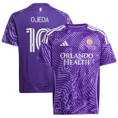 Youth adidas Martín Ojeda Purple Orlando City SC 2025 Perfect Storm Replica Player Jersey