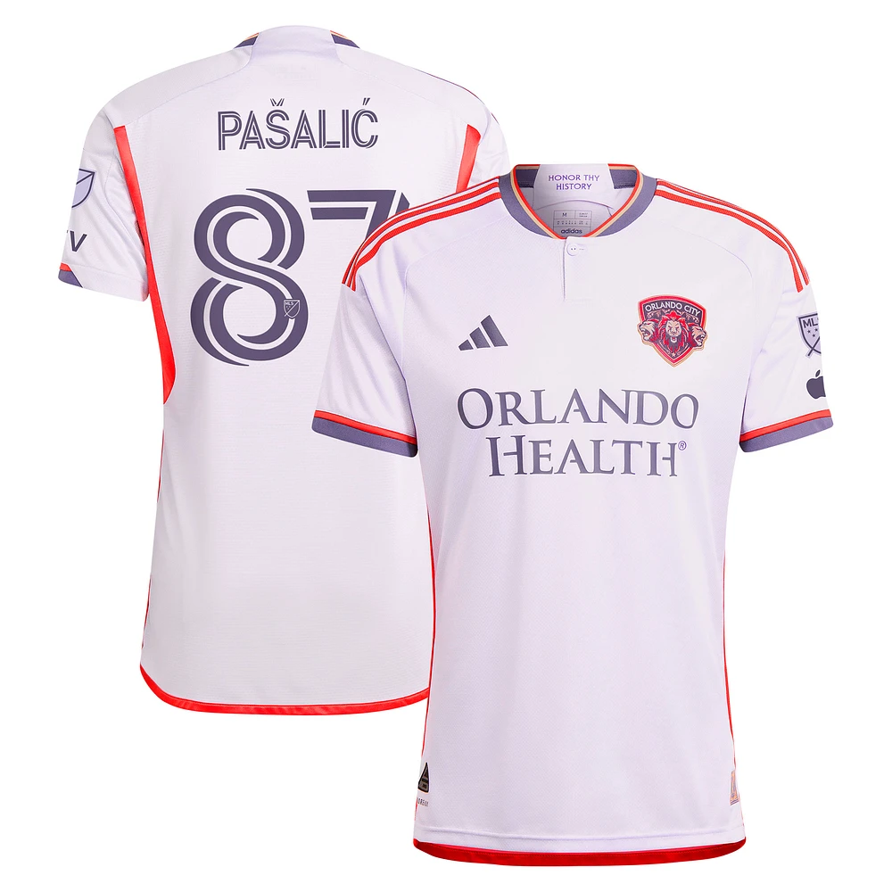Men's adidas Marco Pašalić Purple Orlando City SC 2024 Legacy Kit Authentic Player Jersey