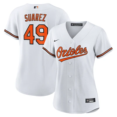 Women's Nike Albert Suarez White Baltimore Orioles Home Replica Jersey