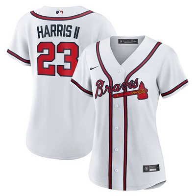 Women's Nike Michael Harris II White Atlanta Braves Home Replica Jersey