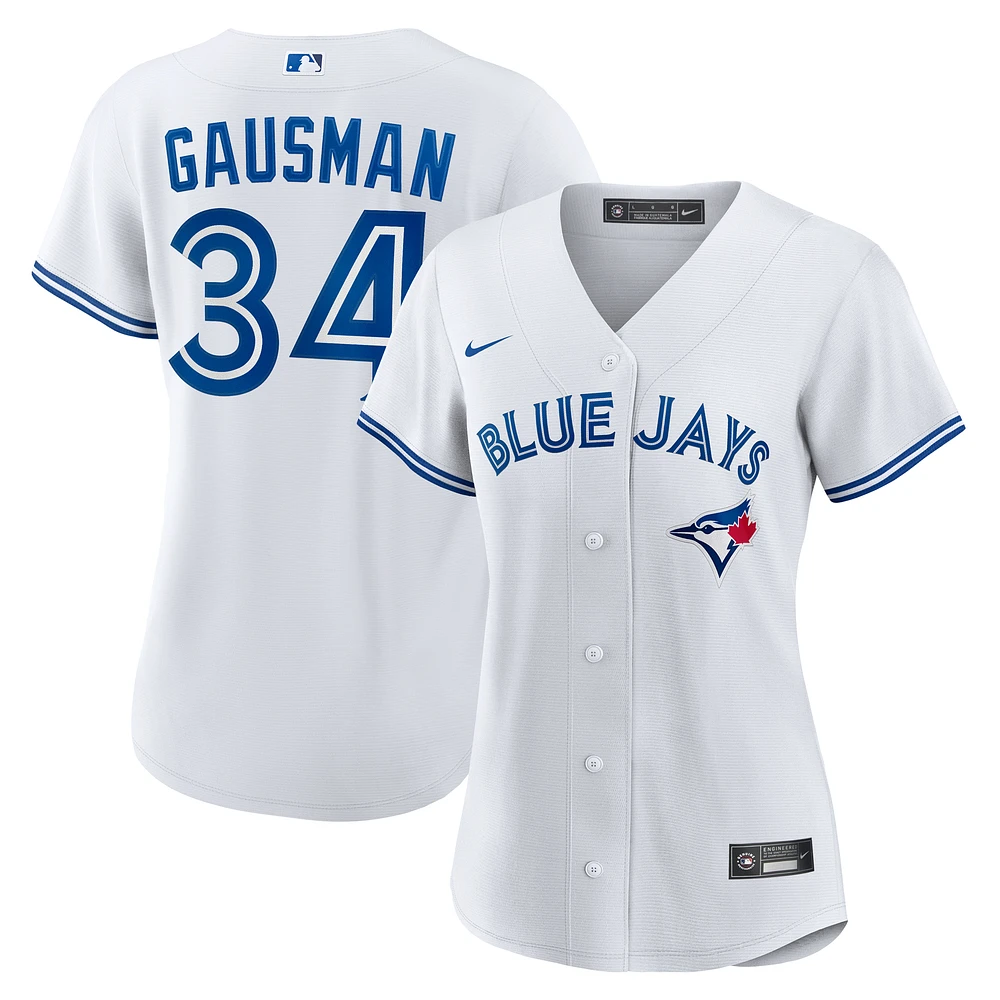 Women's Nike Kevin Gausman White Toronto Blue Jays Home Replica Jersey