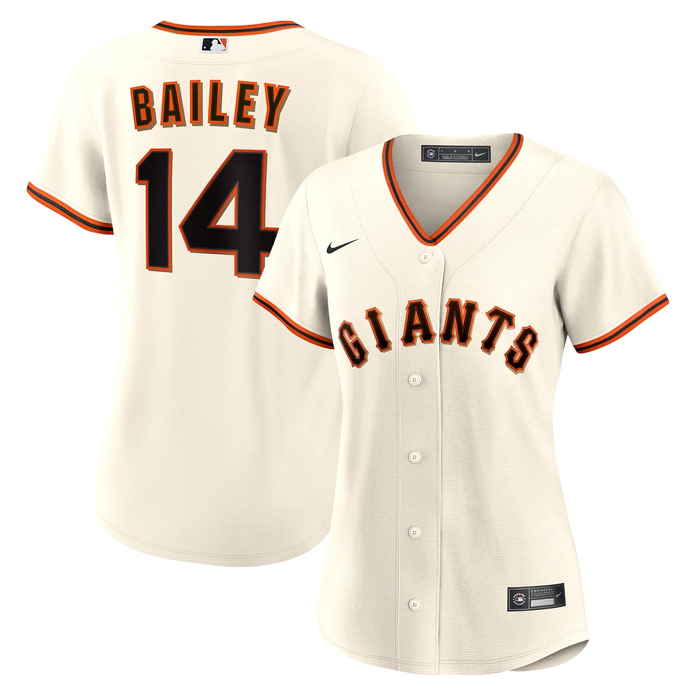 Women's Nike Patrick Bailey Cream San Francisco Giants Home Replica Jersey