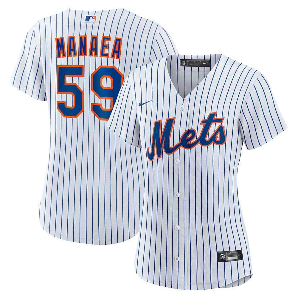 Women's Nike Sean Manaea White New York Mets Home Replica Jersey