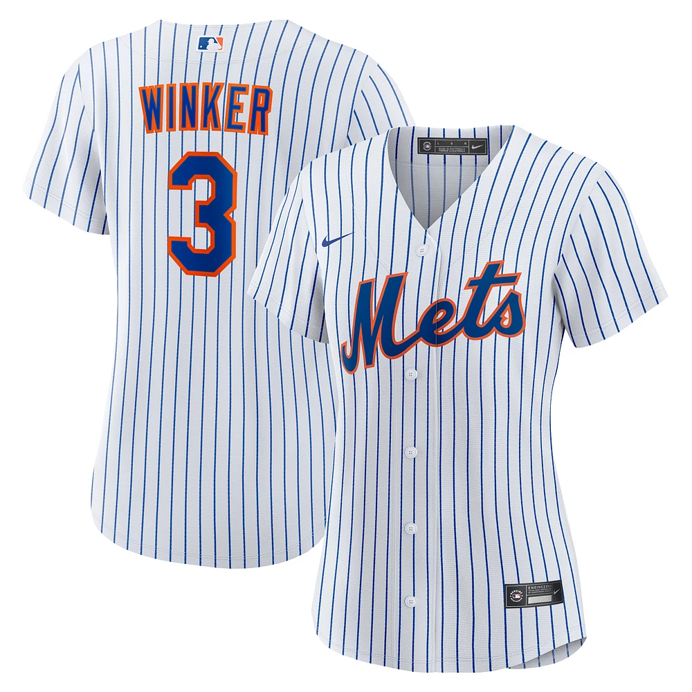 Women's Nike Jesse Winker White New York Mets Home Replica Jersey