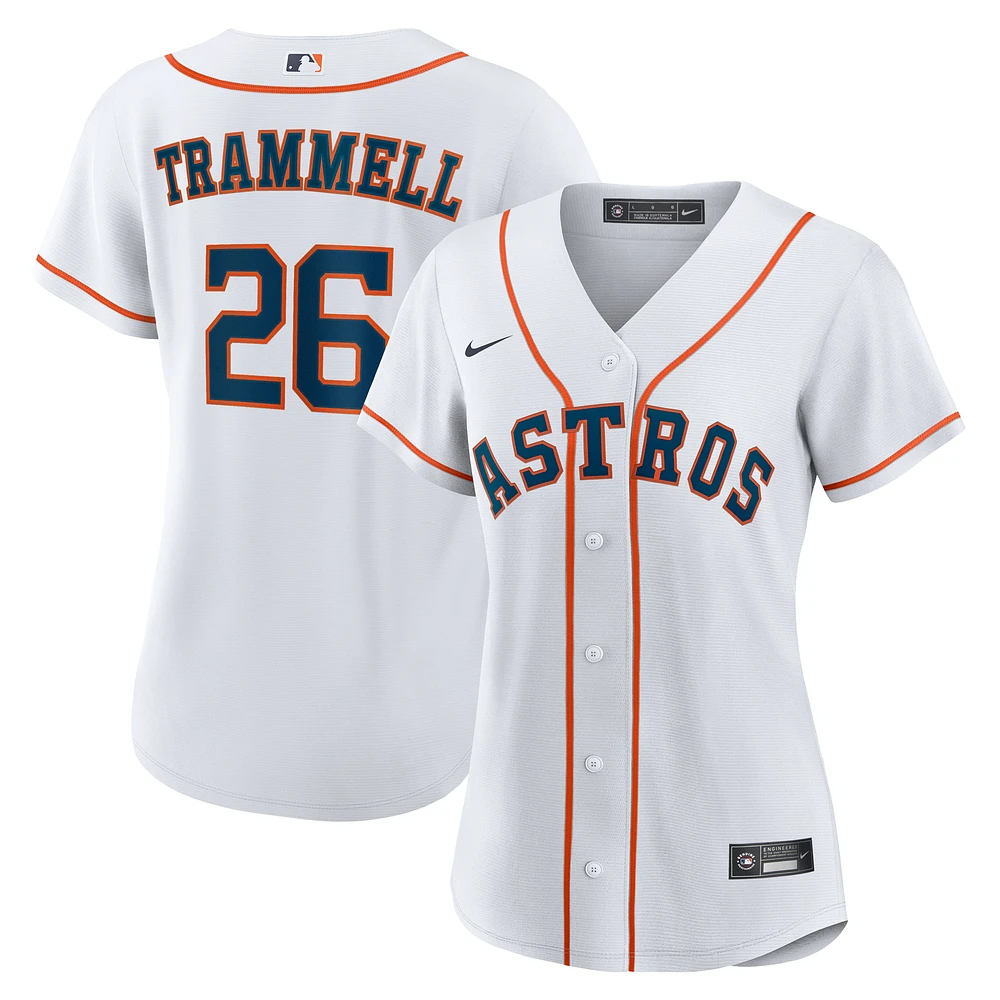 Women's Nike Taylor Trammell White Houston Astros Home Replica Jersey