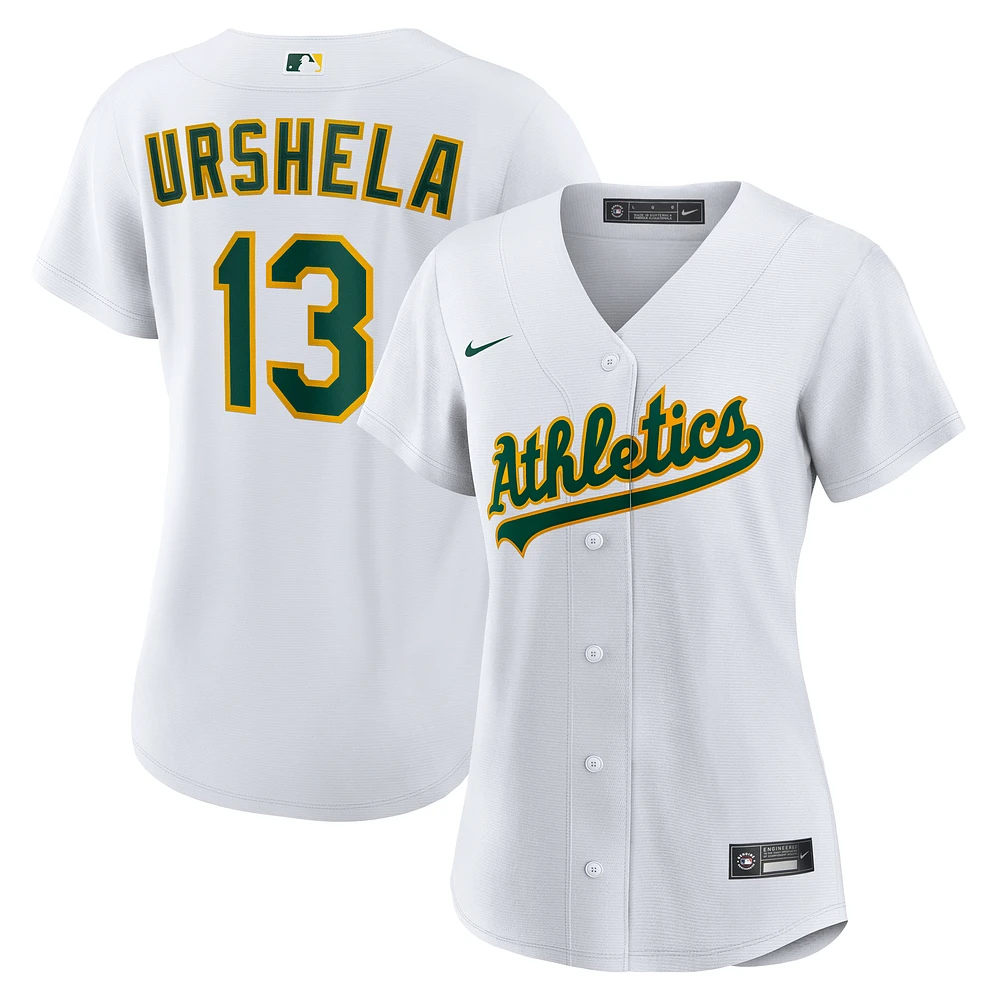 Women's Nike Gio Urshela White Athletics Home Replica Jersey
