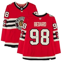 Connor Bedard Chicago Blackhawks Autographed 2025 Winter Classic Fanatics Premium Jersey