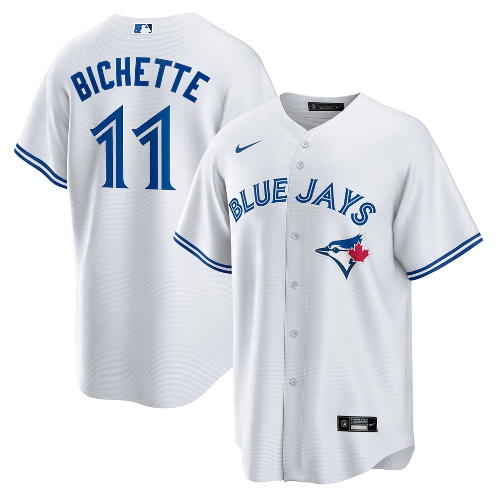 Men's Nike Bo Bichette White Toronto Blue Jays Home Replica Jersey