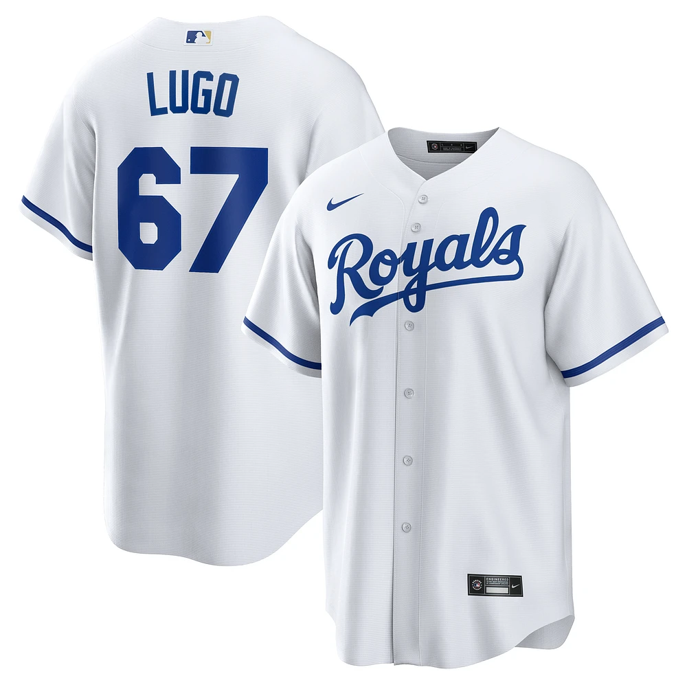Men's Nike Seth Lugo White Kansas City Royals Home Replica Jersey