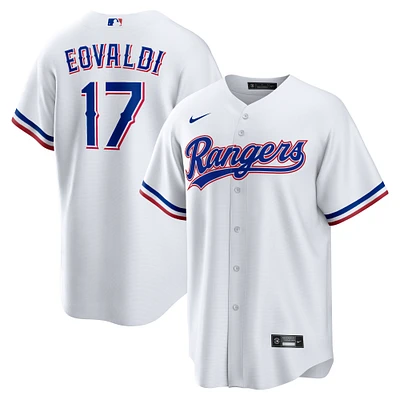 Men's Nike Nathan Eovaldi White Texas Rangers Home Replica Player Jersey