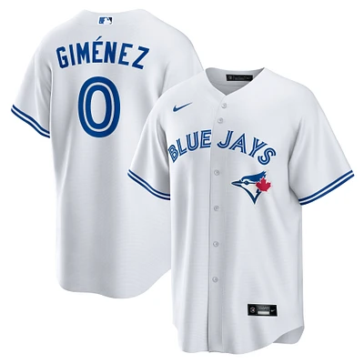 Men's Nike Andres Gimenez White Toronto Blue Jays Home Replica Jersey
