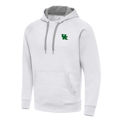 Men's Antigua Kentucky Wildcats St. Patrick's Day Fleece Raglan Victory Pullover Hoodie