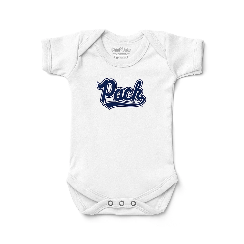 Infant Chad & Jake Nevada Wolf Pack Logo Bodysuit