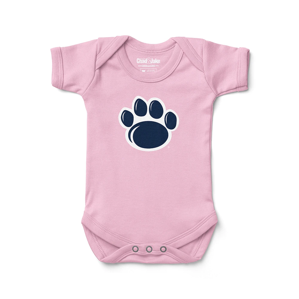 Infant Chad & Jake Light Pink Penn State Nittany Lions Logo Bodysuit