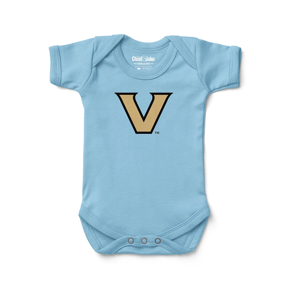 Infant Chad & Jake Light Blue Vanderbilt Commodores Logo Bodysuit