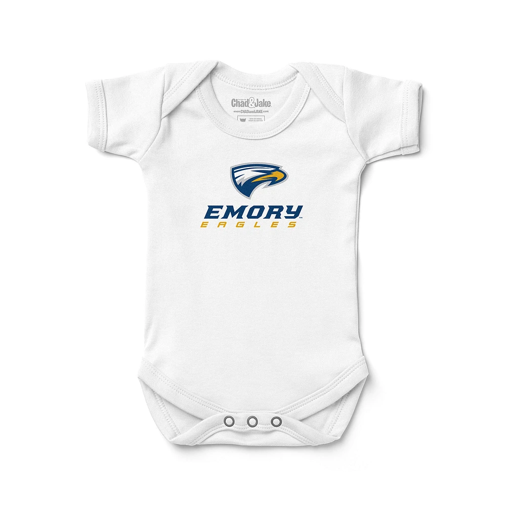 Infant Chad & Jake Emory Eagles Logo Bodysuit