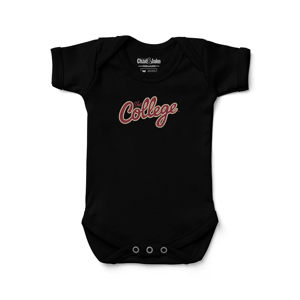 Infant Chad & Jake Charleston Cougars Logo Bodysuit