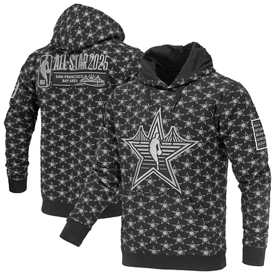 Unisex FISLL Black 2025 NBA All-Star Game Pullover Hoodie