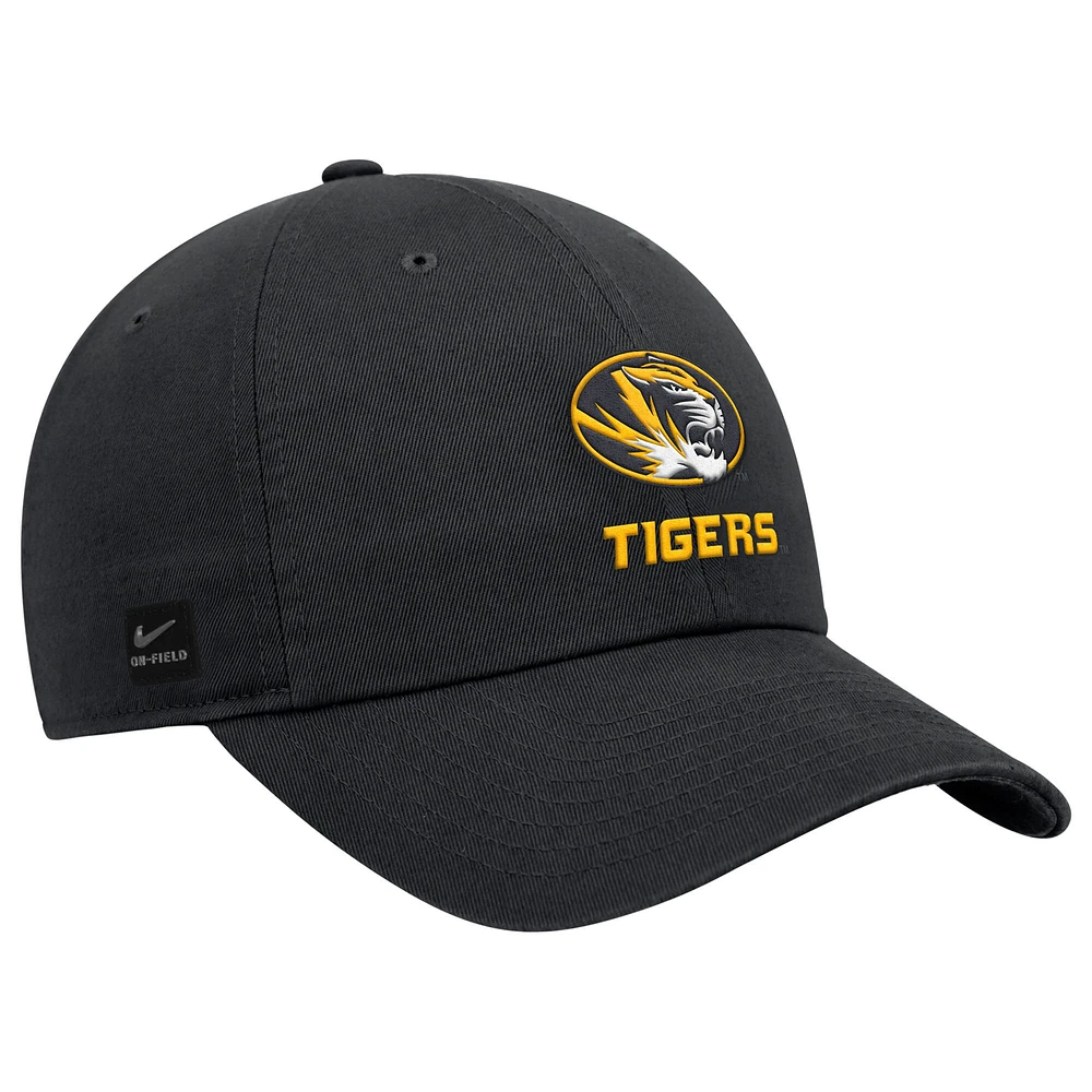 Men's Nike Missouri Tigers 2025 On-Field Club Adjustable Hat