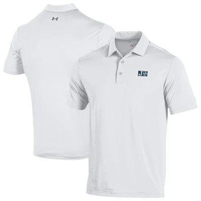 Men's Under Armour White Jackson State Tigers Performance Playoff Polo