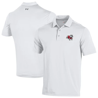 Men's Under Armour  White Gardner-Webb Bulldogs Performance Playoff Polo