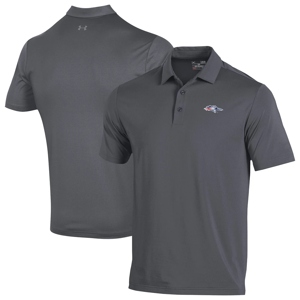 Men's Under Armour Gray MSU Denver Roadrunners Performance Playoff Polo