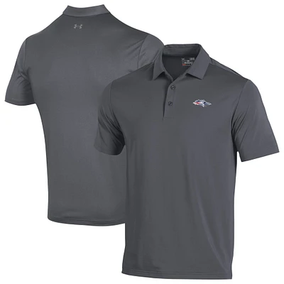 Men's Under Armour Gray MSU Denver Roadrunners Performance Playoff Polo
