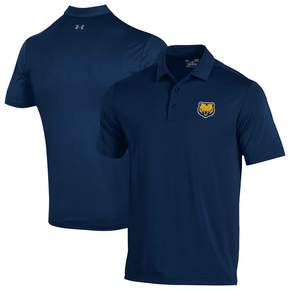Men's Under Armour Navy Northern Colorado Bears Performance Playoff Polo