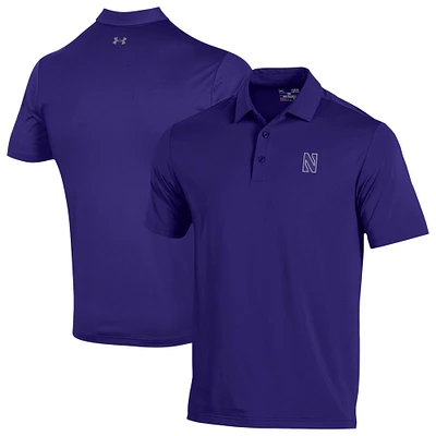 Men's Under Armour Northwestern Wildcats Performance Playoff Polo