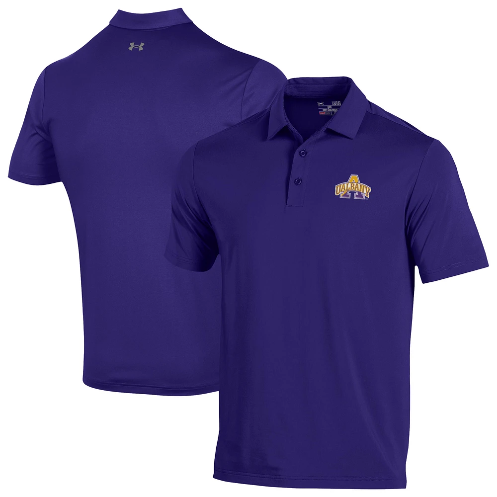Men's Under Armour UAlbany Great Danes Performance Playoff Polo
