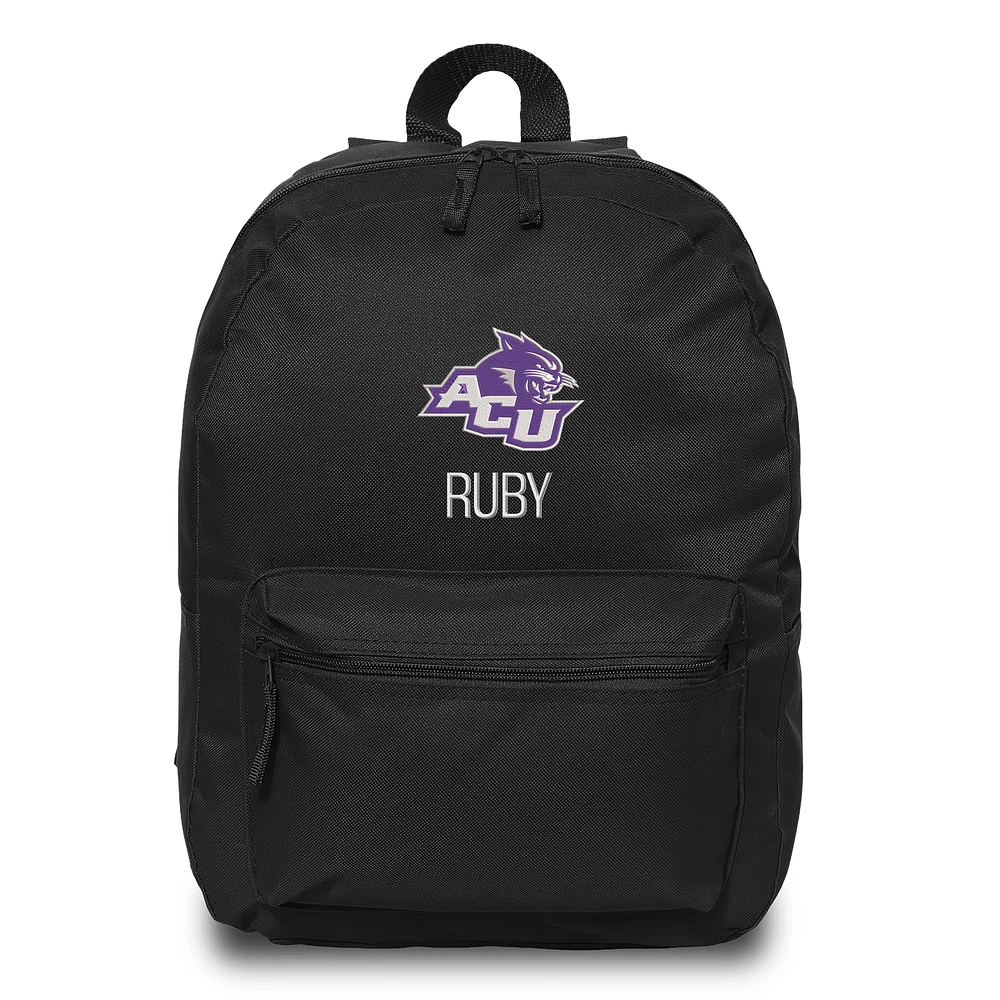 Chad & Jake Black Abilene Christian University Wildcats Personalized Backpack