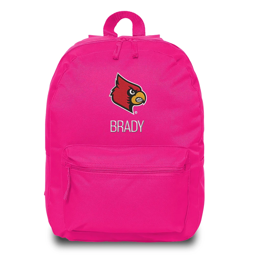 Chad & Jake Louisville Cardinals Personalized Backpack