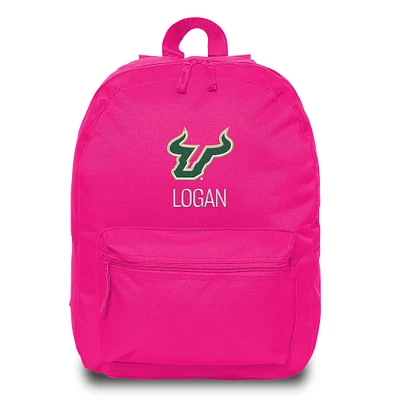 Chad & Jake Pink South Florida Bulls Personalized Backpack